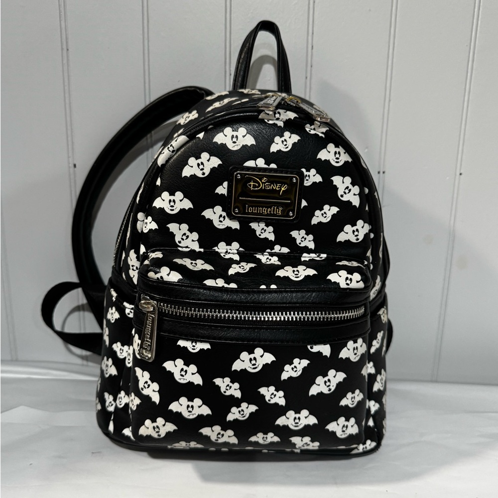 Loungefly Disney “Totally Batty” Glow In The Dark Mini Backpack